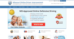 Desktop Screenshot of missourionlinedriverimprovement.com